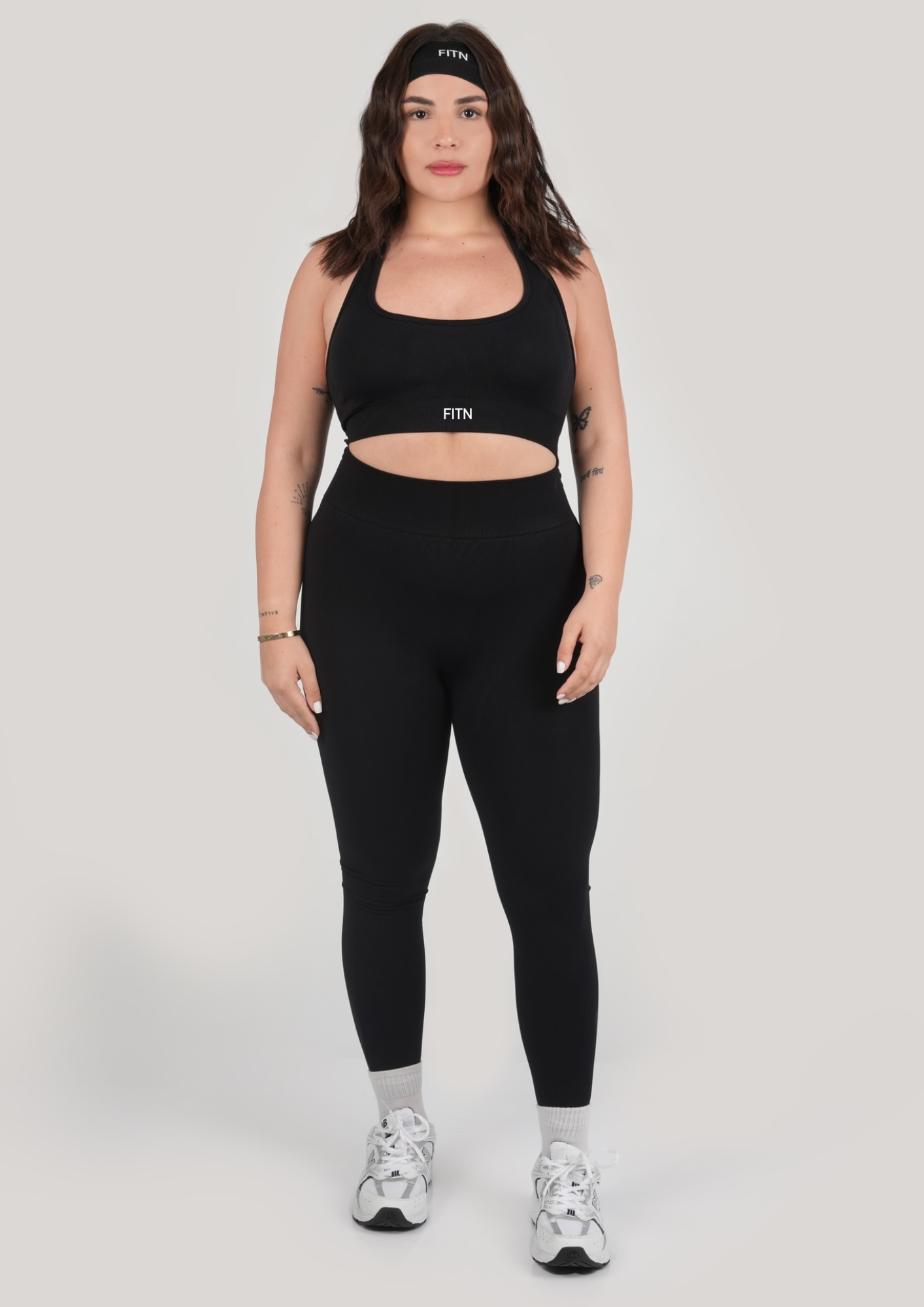 Black seamless leggings