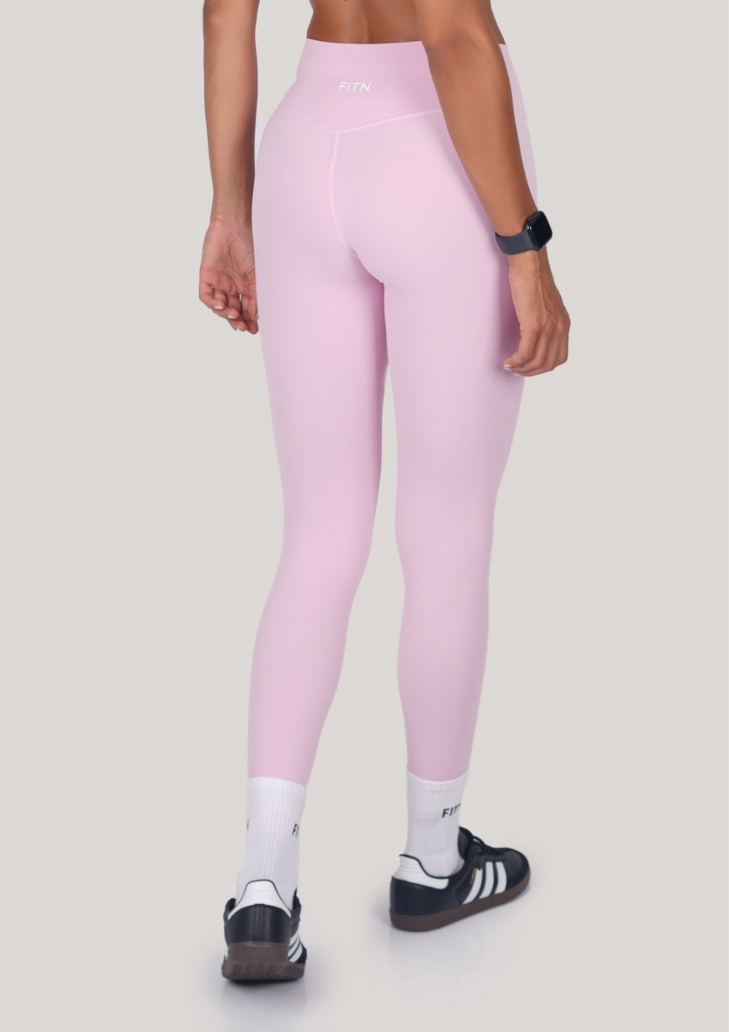 Baby pink leggings