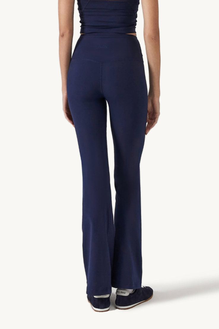 Flared pant Navy