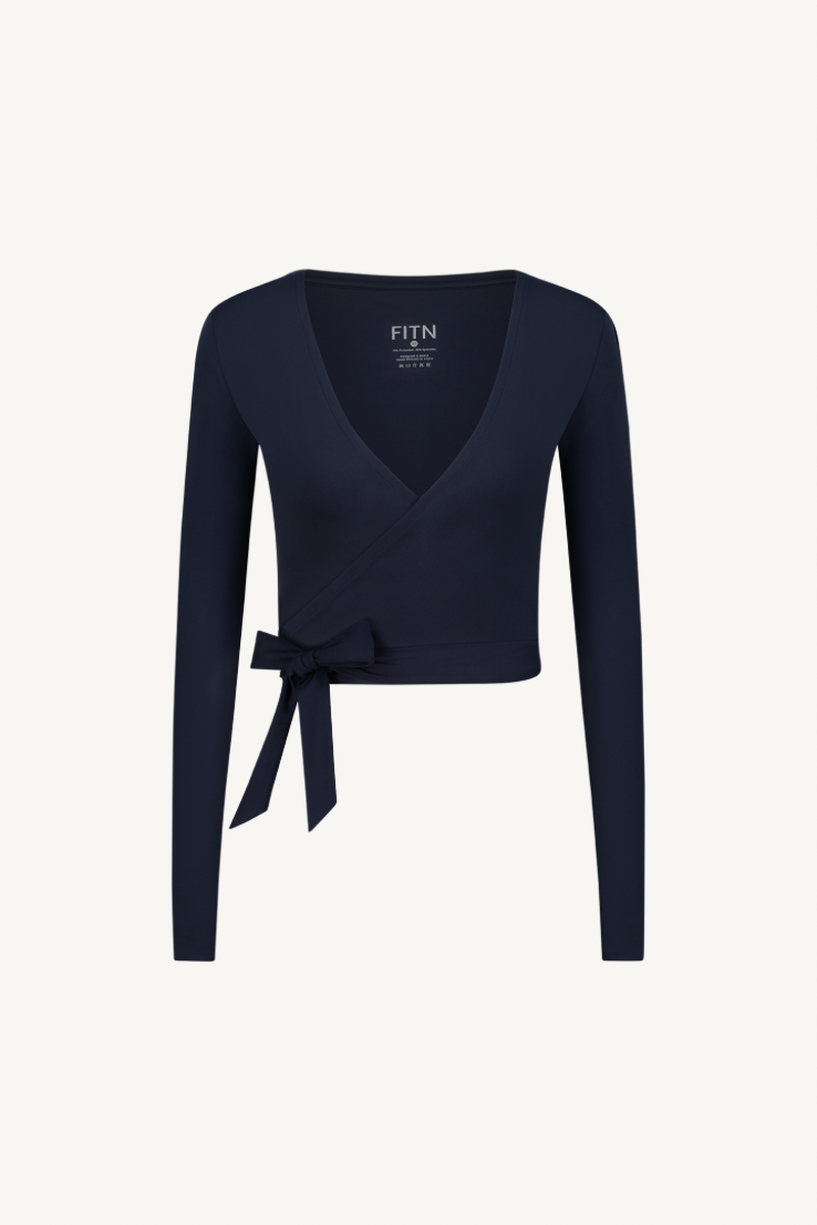 Wrap up top Navy