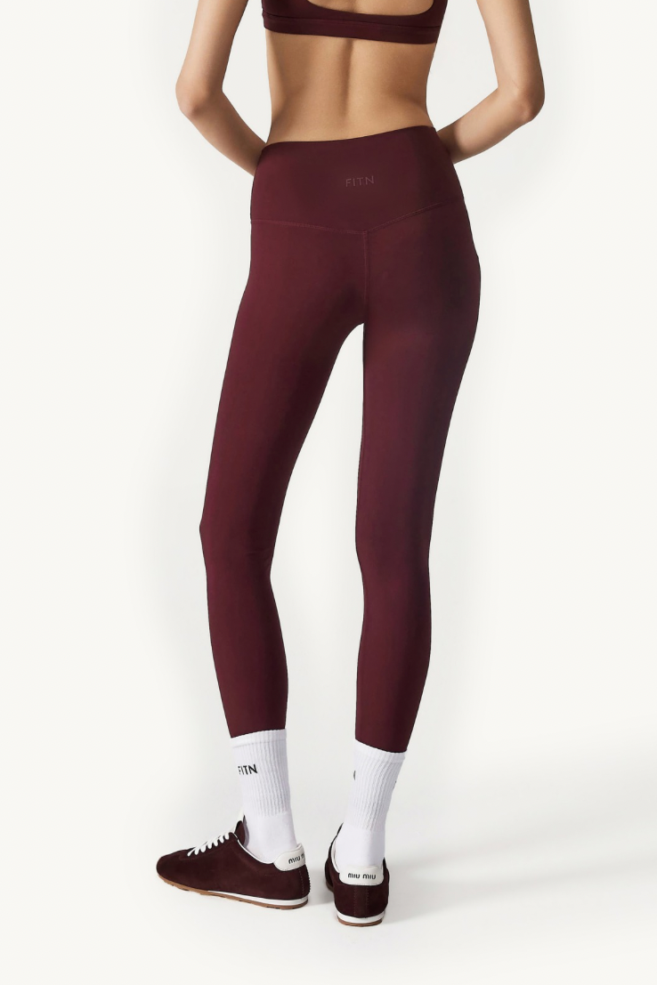28" Legging Purple red