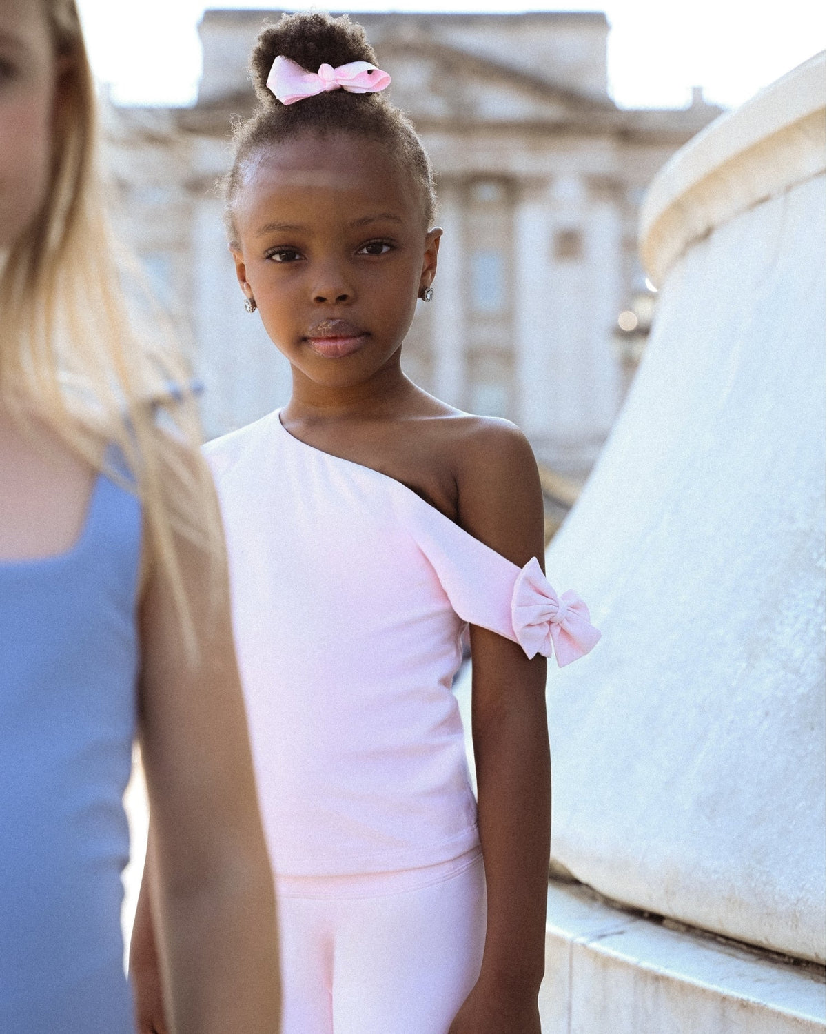 Grace Girls Top - Ballet Pink