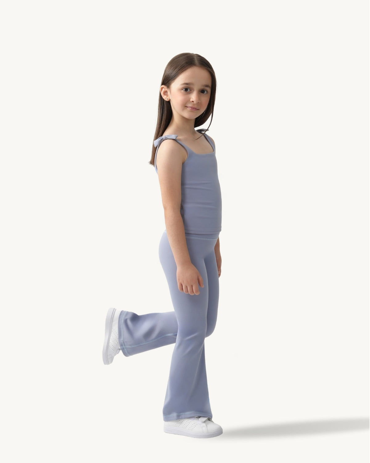 Diana Girls Top - Dust Blue