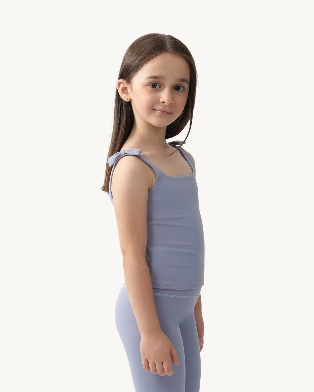 Diana Girls Top - Dust Blue