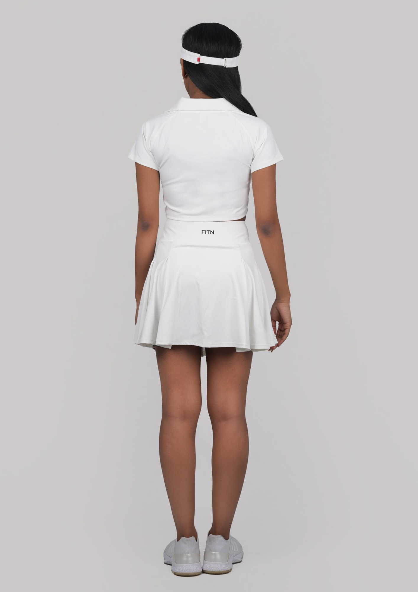 White Tennis skirt