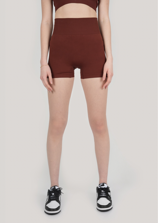 Burnt brown shorts